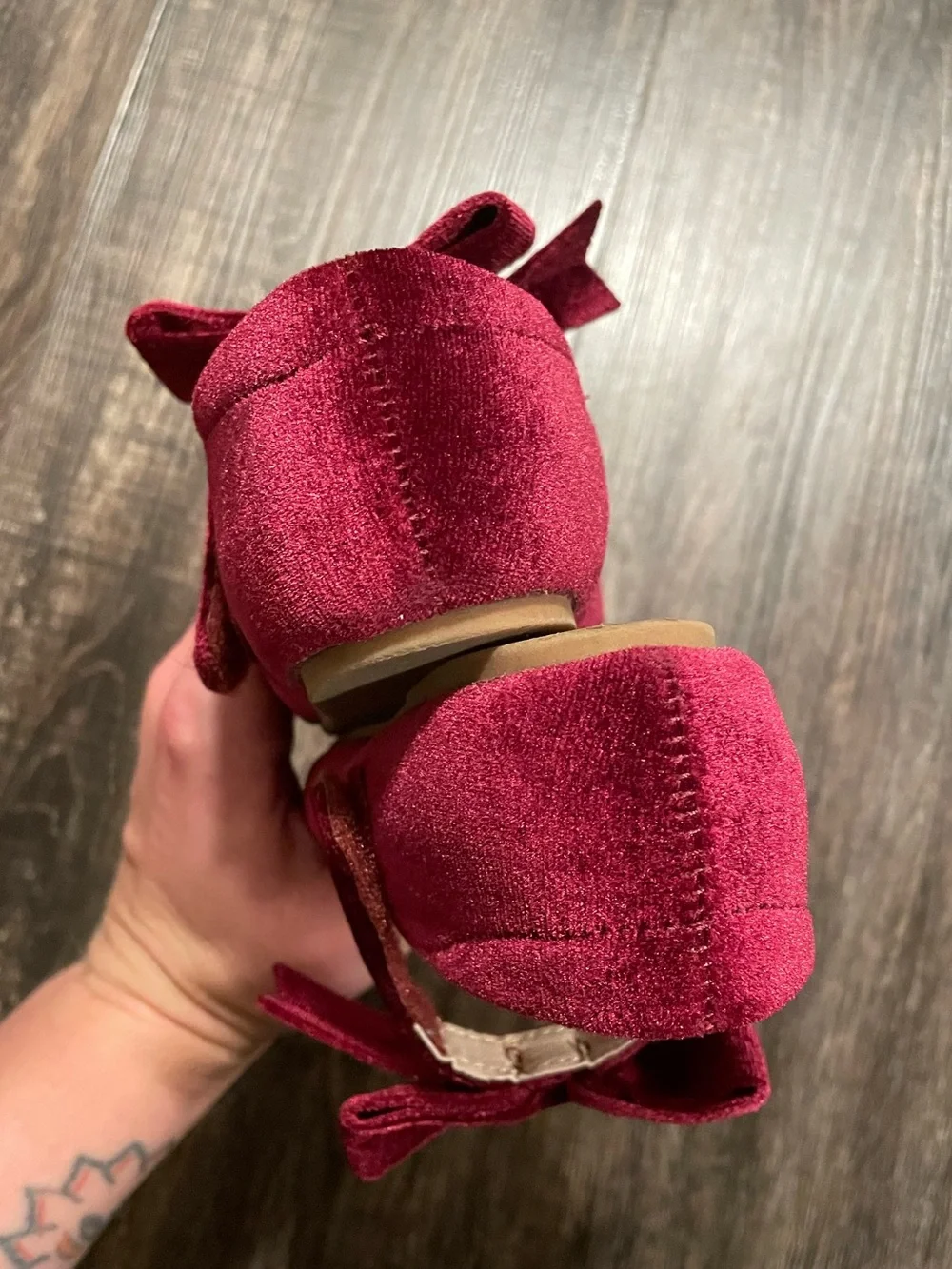 Kiderence Velvet Ballet Flats 10